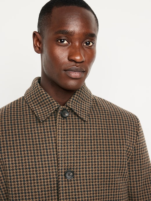 Image number 6 showing, Relaxed Houndstooth Topcoat