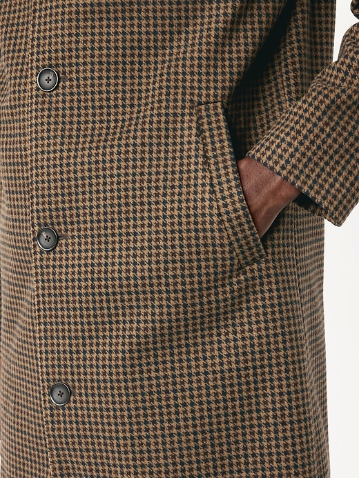 Image number 4 showing, Relaxed Houndstooth Topcoat