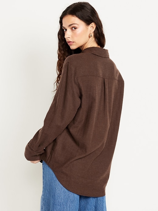 Image number 2 showing, Button-Down Boyfriend Shirt