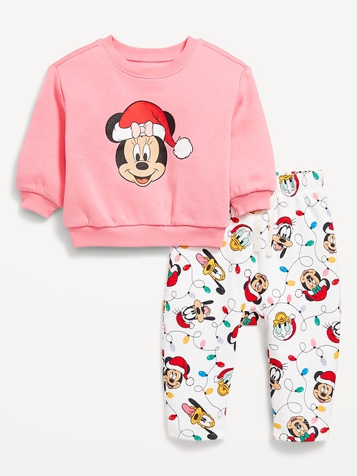Image number 1 showing, Disney© Unisex Graphic Sweatshirt and Sweatpants Set for Baby