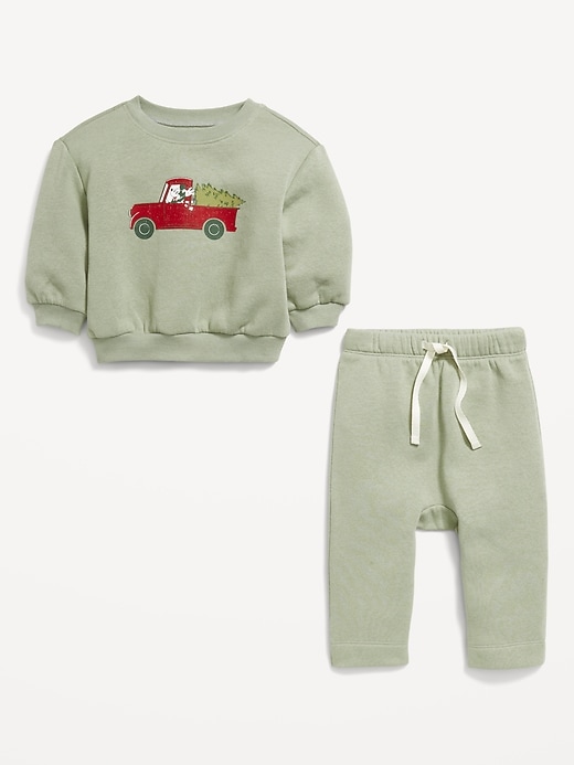 Image number 3 showing, Disney© Unisex Graphic Sweatshirt and Sweatpants Set for Baby