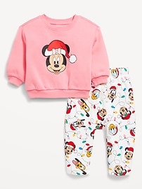 Image number 1 showing, Disney© Unisex Graphic Sweatshirt and Sweatpants Set for Baby