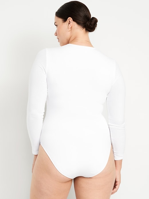 Image number 5 showing, Long-Sleeve Crew-Neck Bodysuit