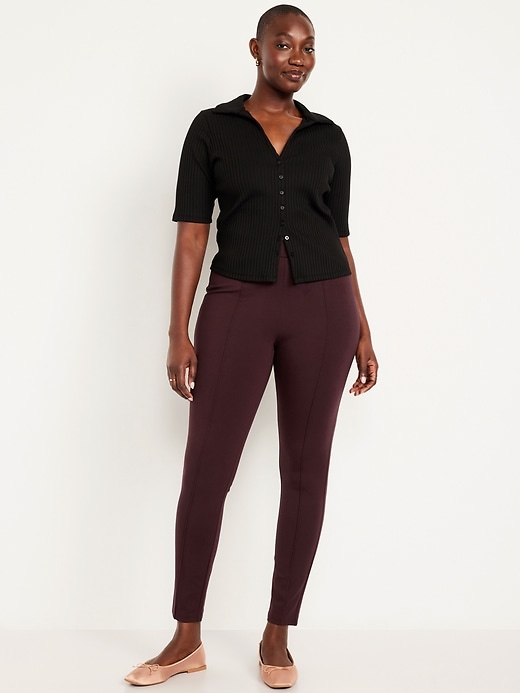Image number 5 showing, Extra High-Waisted Stevie Skinny Pants