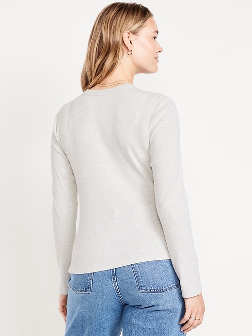 Image number 4 showing, Snug Crew-Neck Long-Sleeve T-Shirt