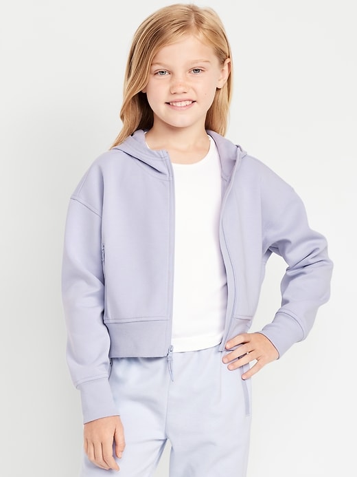 View large product image 1 of 4. Dynamic Fleece Zip-Front Performance Hoodie for Girls