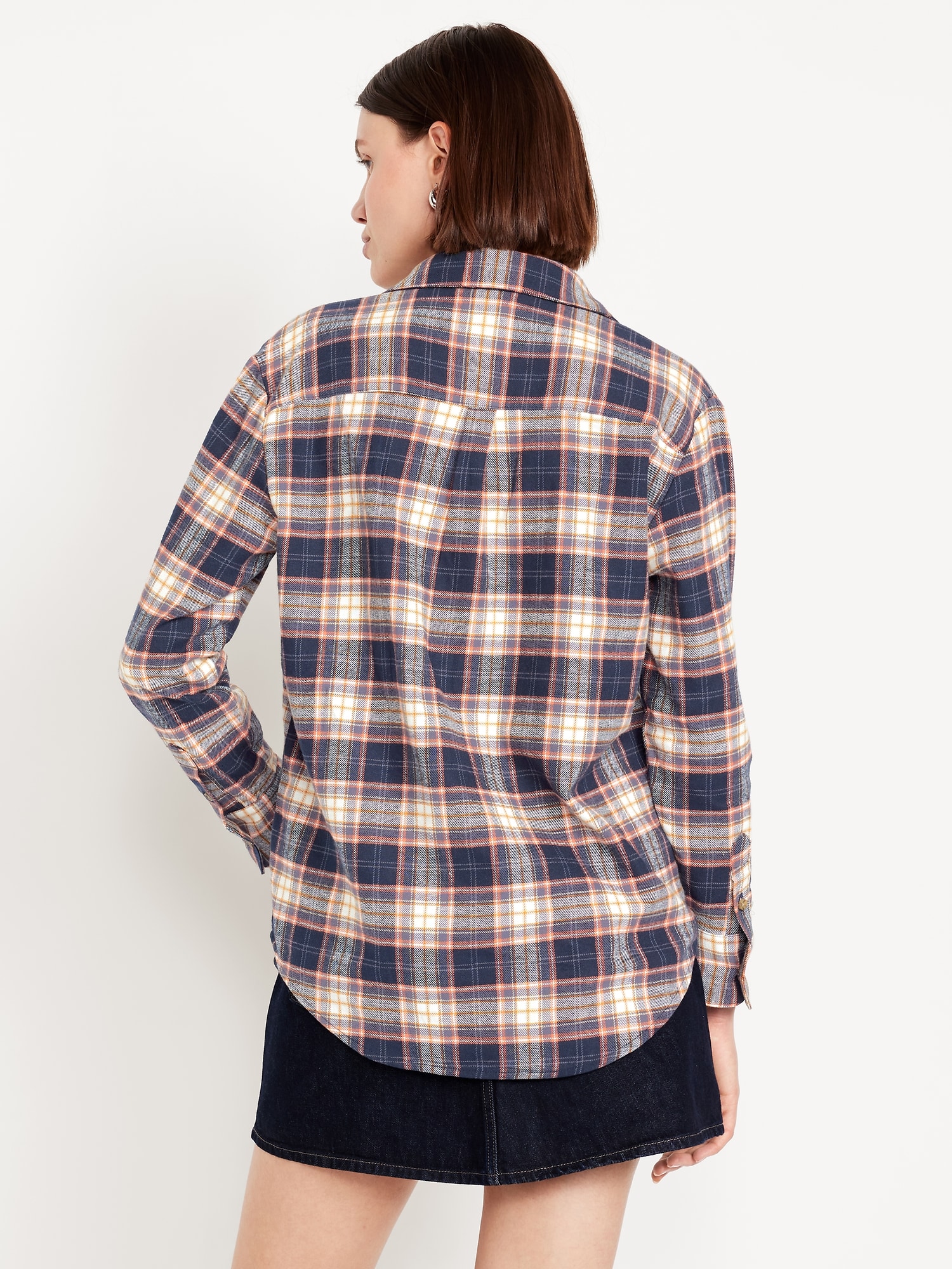 Button-Down Boyfriend Shirt