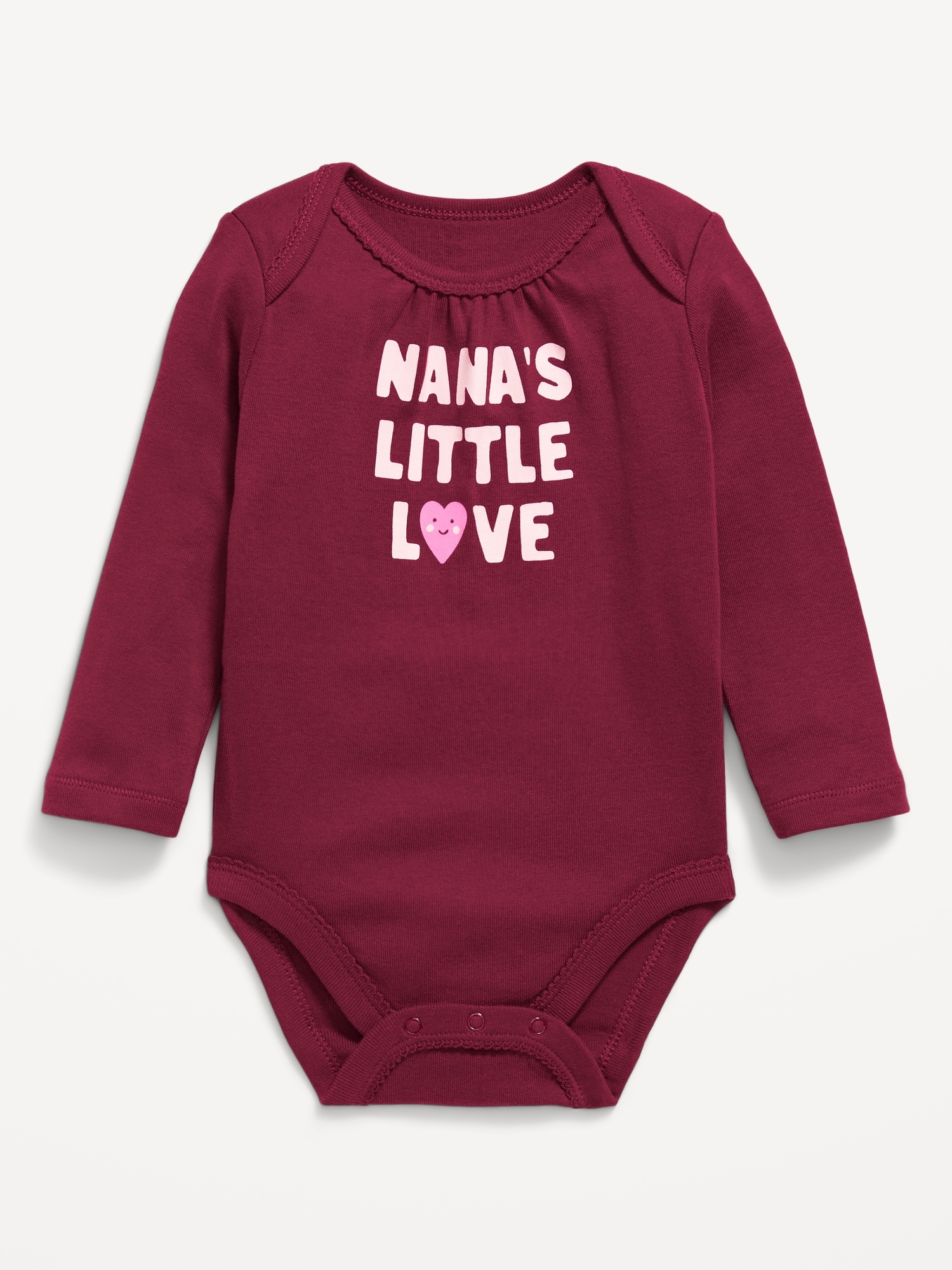 Long-Sleeve Graphic Bodysuit for Baby