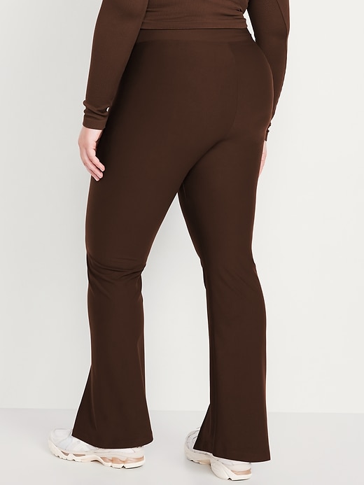 Image number 5 showing, Extra High-Waisted PowerSoft Split-Flare Leggings