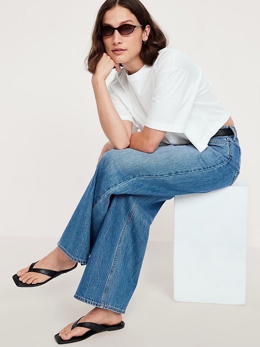 Image number 5 showing, Faux-Leather Flip Flop for Women
