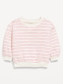 Image number 1 showing, Printed Crew-Neck Sweatshirt for Baby