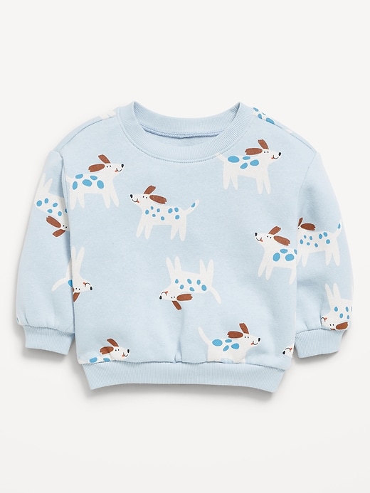 View large product image 1 of 1. Printed Crew-Neck Sweatshirt for Baby