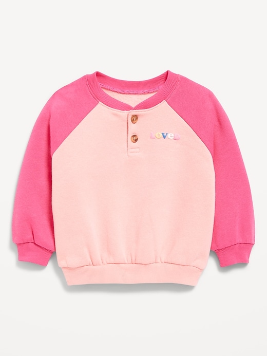 View large product image 1 of 2. Printed Crew-Neck Sweatshirt for Baby