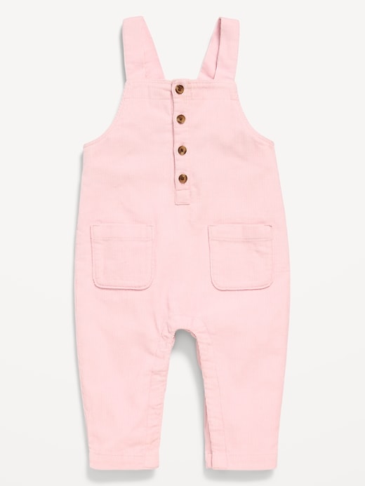 View large product image 1 of 2. Corduroy Pocket Overalls for Baby