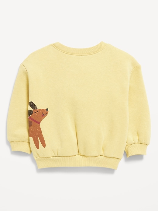 View large product image 2 of 2. Printed Crew-Neck Sweatshirt for Baby