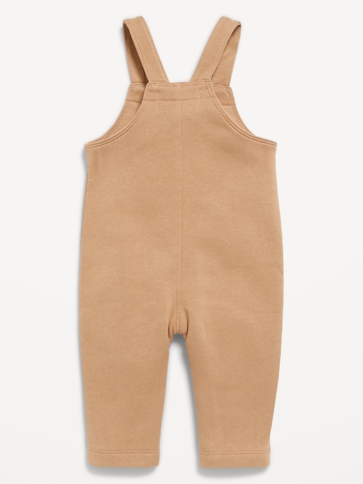 View large product image 2 of 2. Fleece Button-Front Overalls for Baby
