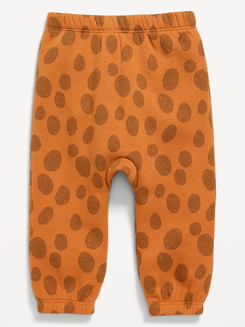 Printed Sweatpants for Baby - Brown