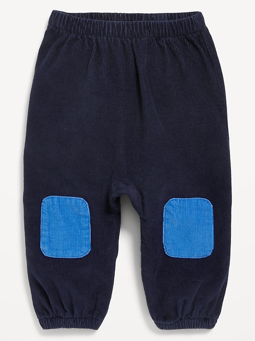 View large product image 1 of 2. Pull-On Corduroy Knee Patch Pants for Baby