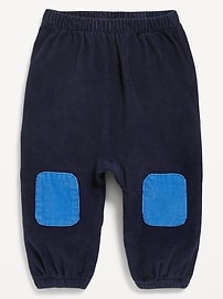 Image number 1 showing, Pull-On Corduroy Knee Patch Pants for Baby