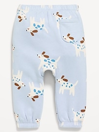 L'image numéro 2 présente Pantalon en coton ouaté à motif pour bébé