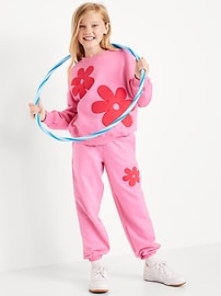 View large product image 3 of 4. Favorite Fleece High-Waisted Jogger Sweatpants for Girls