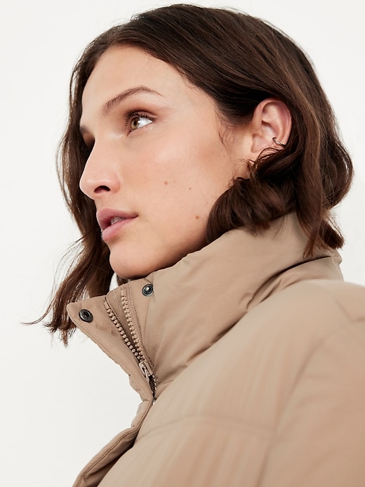Image number 4 showing, Water-Resistant Nylon Puffer Jacket