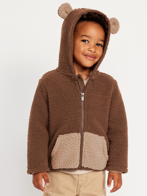 Veste à capuchon à motif de créature pour tout-petit garçon