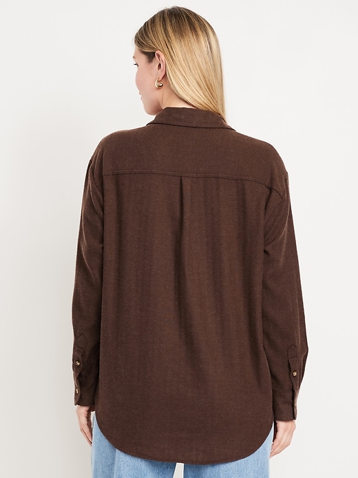 Image number 5 showing, Button-Down Boyfriend Shirt