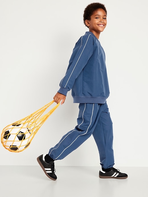 Image number 3 showing, Baggy Warm-Up Soccer Pants for Boys