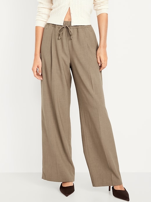 Image number 2 showing, High-Waisted Billie Wide-Leg Trouser