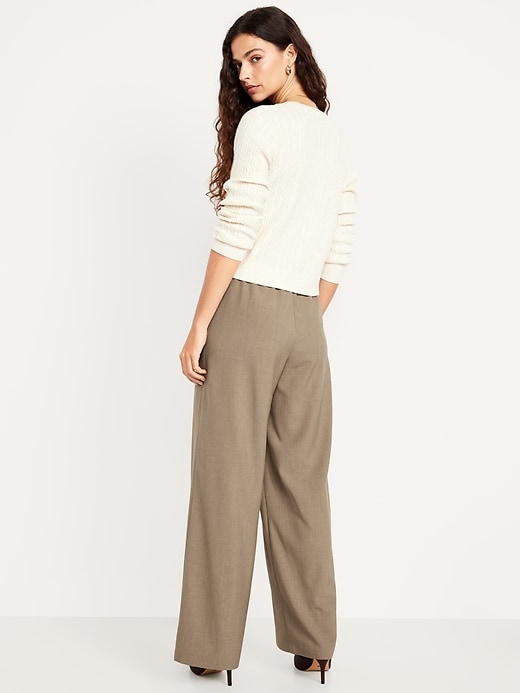 Image number 3 showing, High-Waisted Billie Wide-Leg Trouser