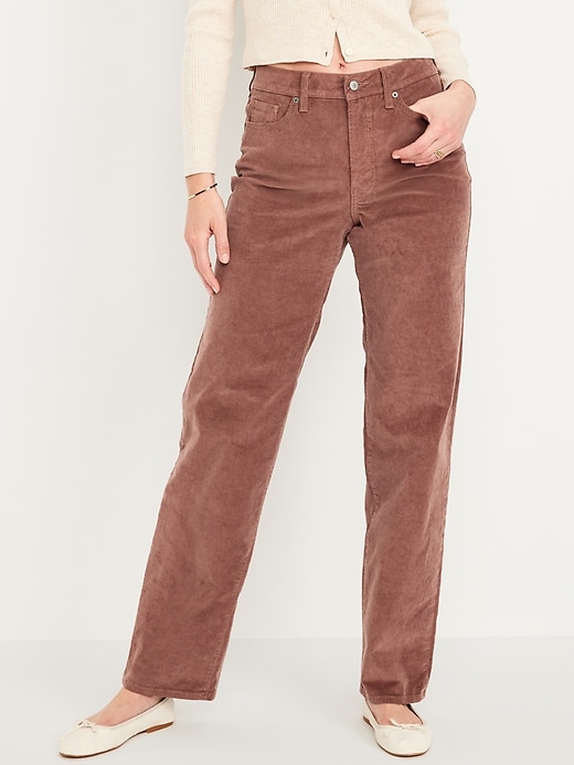 Image number 2 showing, High-Waisted OG Loose Corduroy Pants
