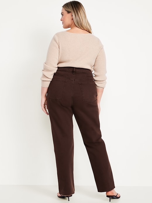 L'image numéro 7 présente Jean droit à taille très haute