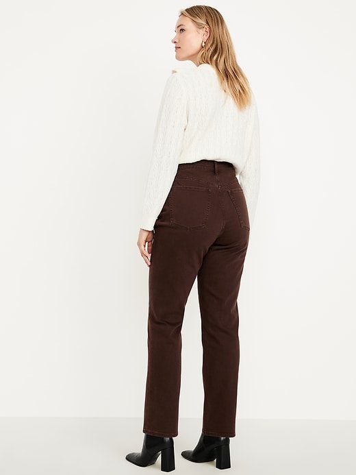 L'image numéro 5 présente Jean droit à taille très haute