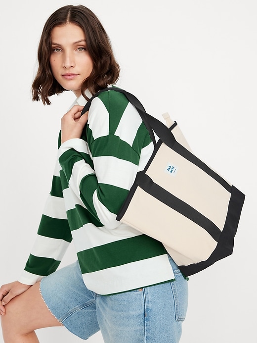 Image number 2 showing, Medium Logo Canvas Tote Bag
