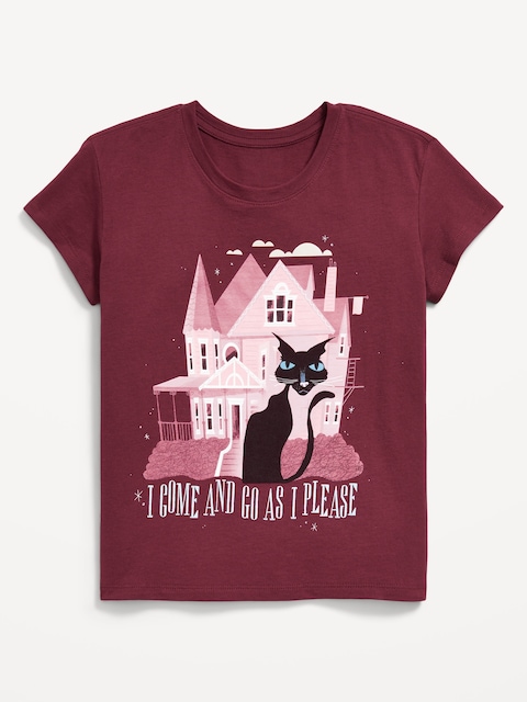 Coraline™ Graphic T-Shirt for Girls - Deep Red