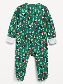 Image number 2 showing, Old Navy x Disney 2-Way-Zip Sleep & Play Footed One-Piece for Baby