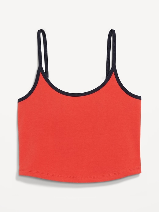 Image number 6 showing, Tipped Jersey Brami Top