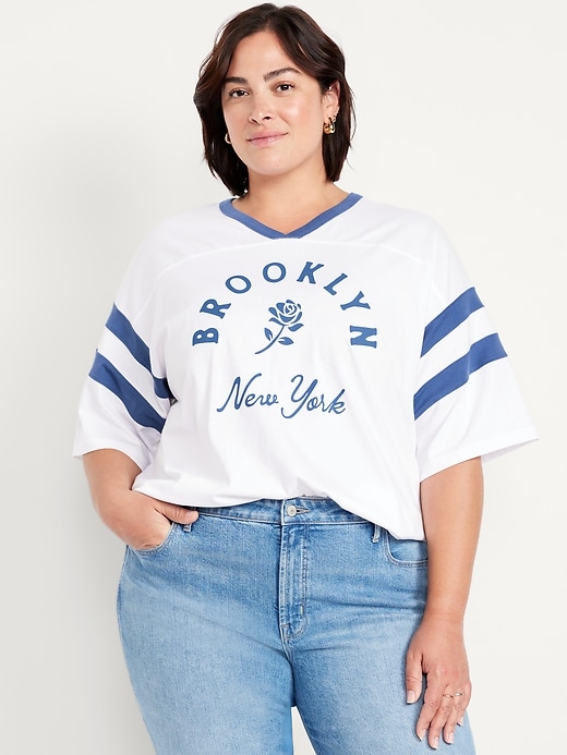 Image number 6 showing, Football-Style Graphic T-Shirt
