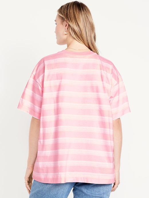 Image number 4 showing, Oversized Striped T-Shirt