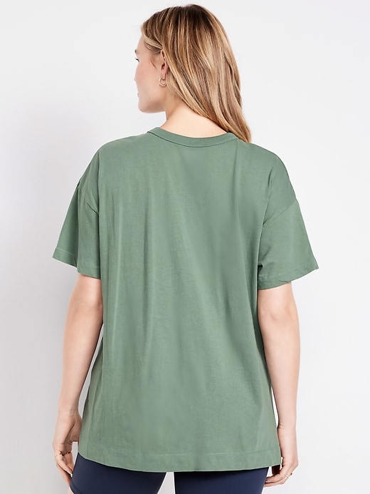 Image number 5 showing, Oversized EveryWear Tunic T-Shirt