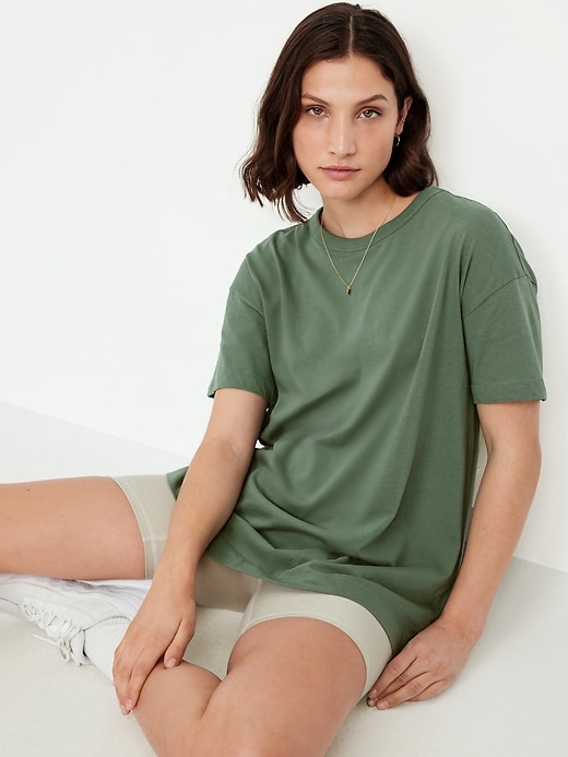 Image number 3 showing, Oversized EveryWear Tunic T-Shirt