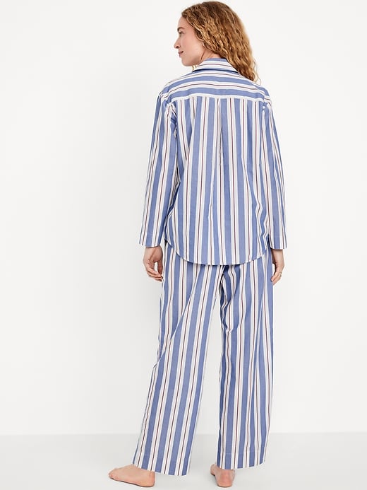 Image number 2 showing, Poplin Pajama Pant Set