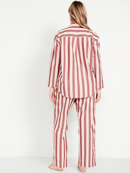 Image number 6 showing, Poplin Pajama Pant Set