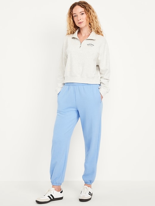 Image number 1 showing, High-Waisted SoComfy Jogger Sweatpants