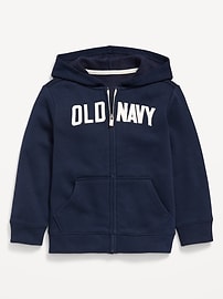Image number 1 showing, Unisex Logo-Graphic Zip Hoodie for Toddler