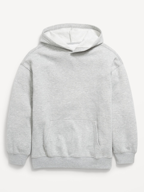 Oversized Pullover Hoodie for Boys - Gray
