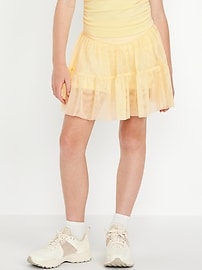 Image number 3 showing, High-Waisted PowerSoft Tutu Skort for Girls