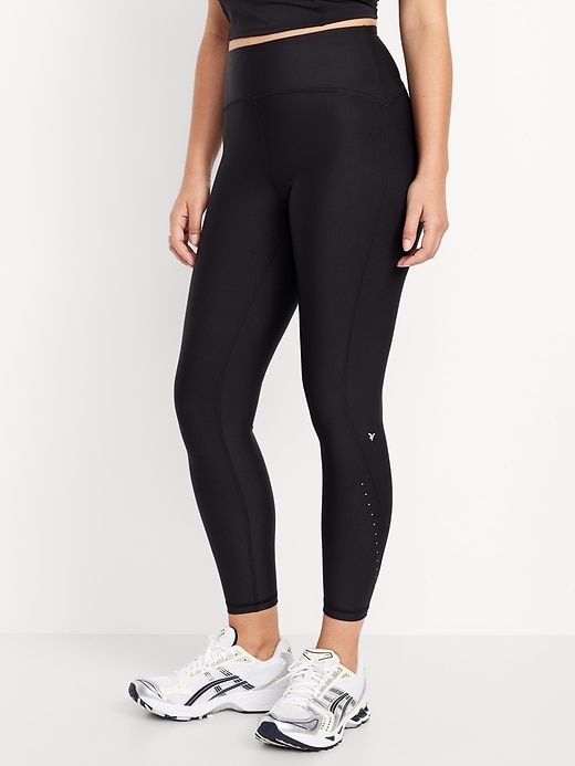 Image number 5 showing, High-Waisted PowerSoft Train 7/8 Run Leggings