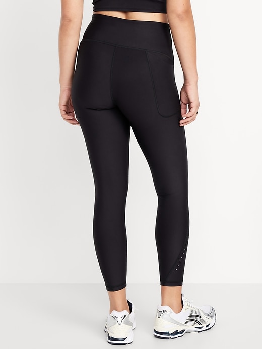 Image number 6 showing, High-Waisted PowerSoft Train 7/8 Run Leggings